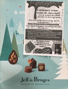 Vente de chocolats au Profit des 3 écoles du RPI